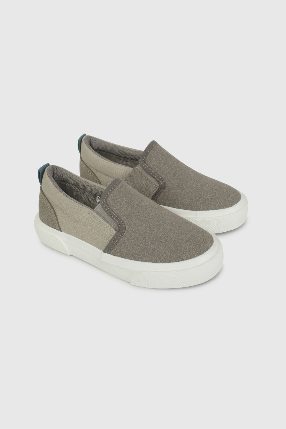 Zapatilla de Lona Beige Slip On de Caminante talla 21 a 27