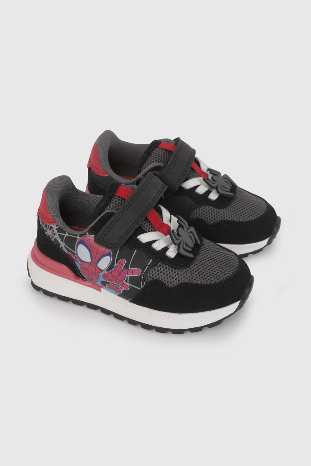 Zapatilla Negra de Spidey de Caminante talla 21 a 27 Disney