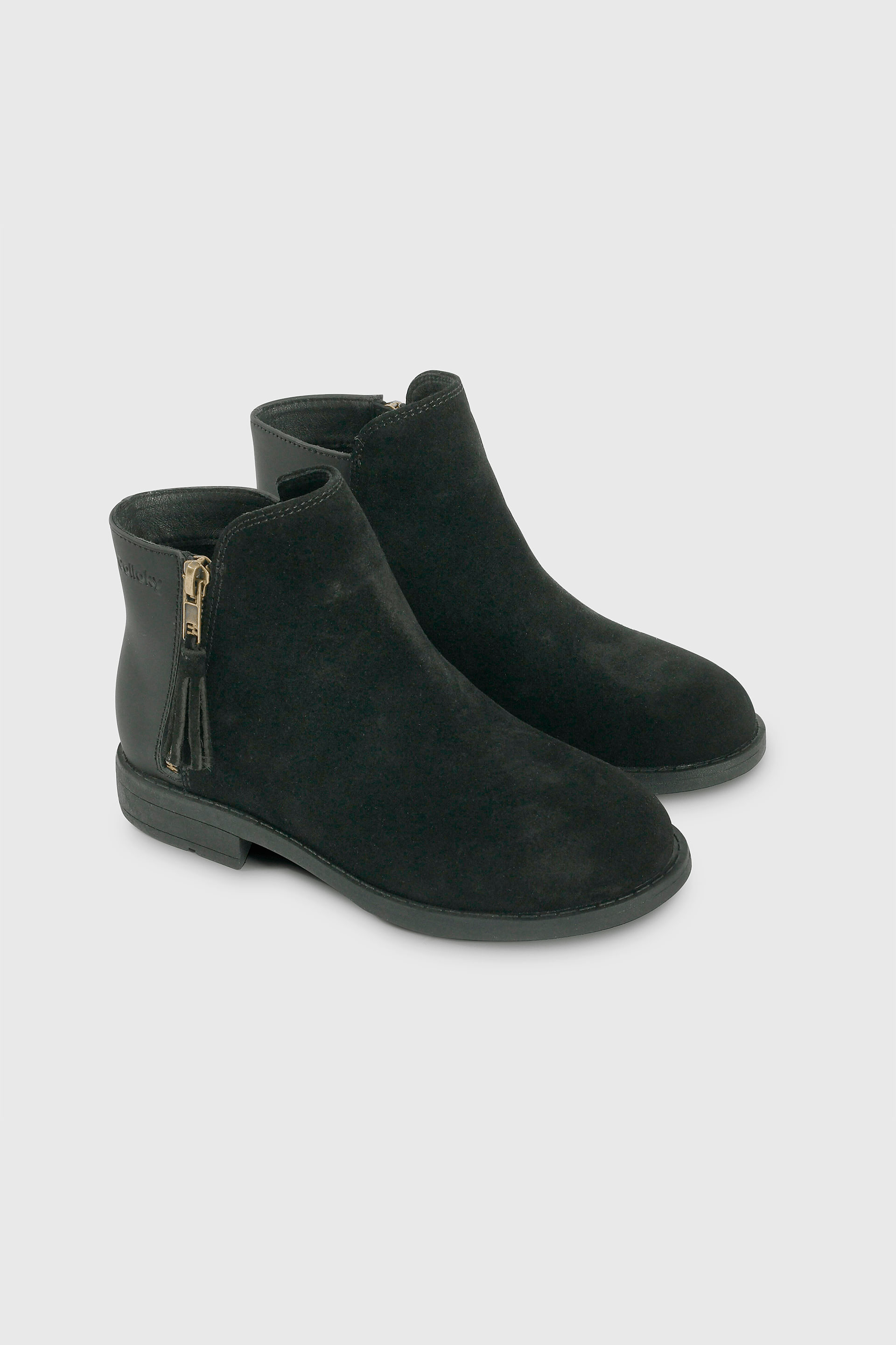 Bootie Colloky Colección de Niña Cuero Negro Talla 28 al 38