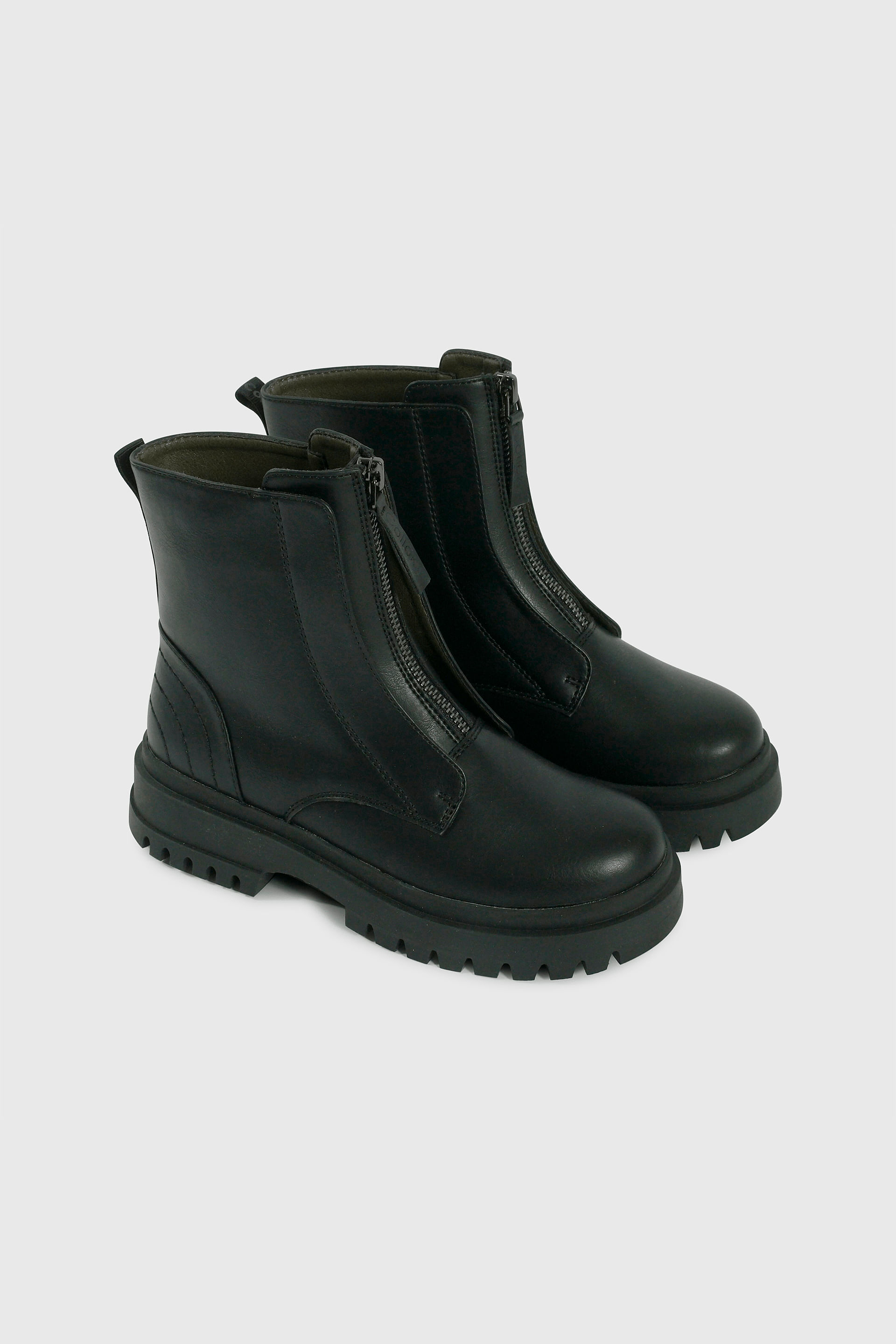 Bootie Colloky con Cierre de Niña Negro Talla 28 al 38