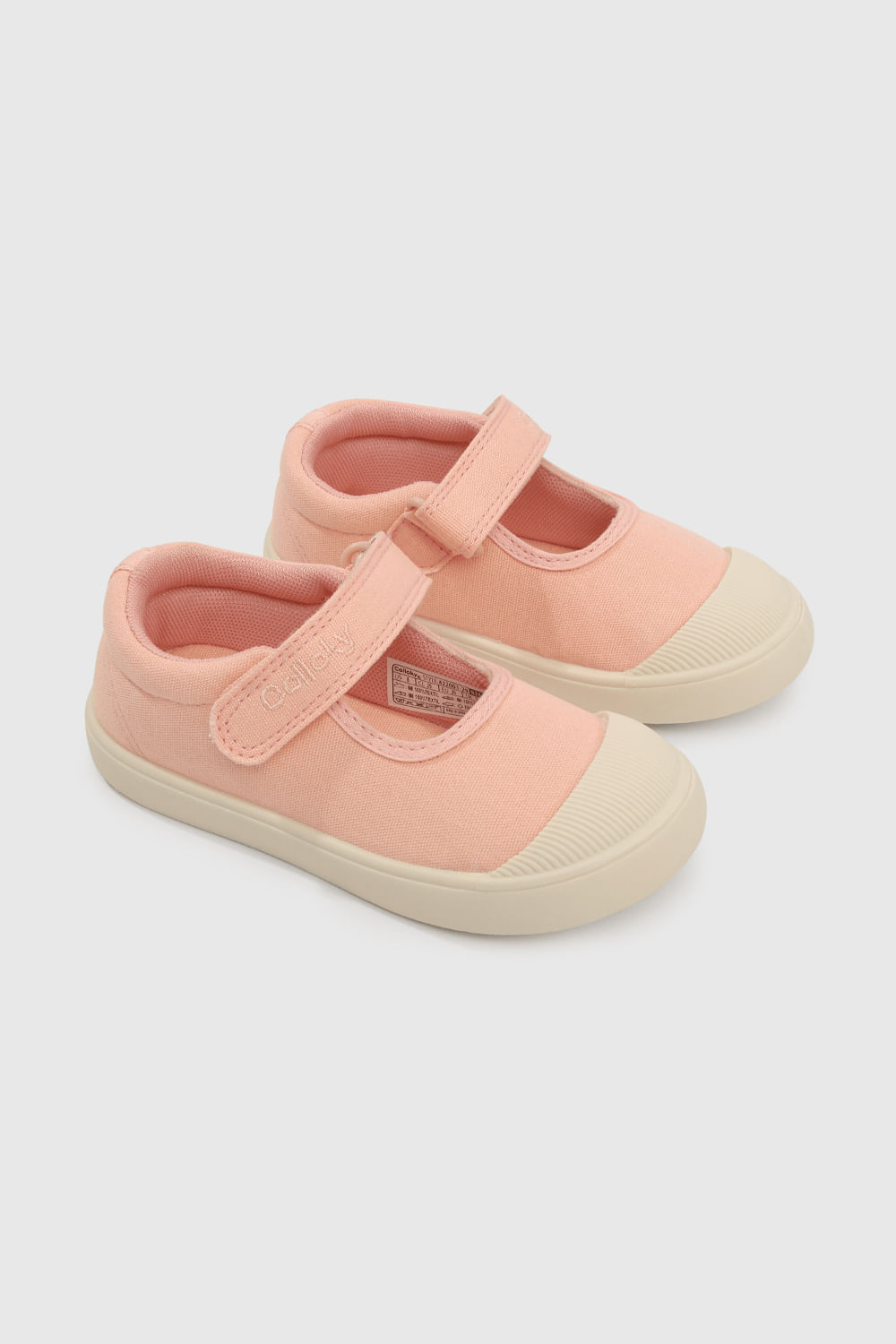 Ballerina Colloky de niña con velcro Rosada Talle 21 al 27