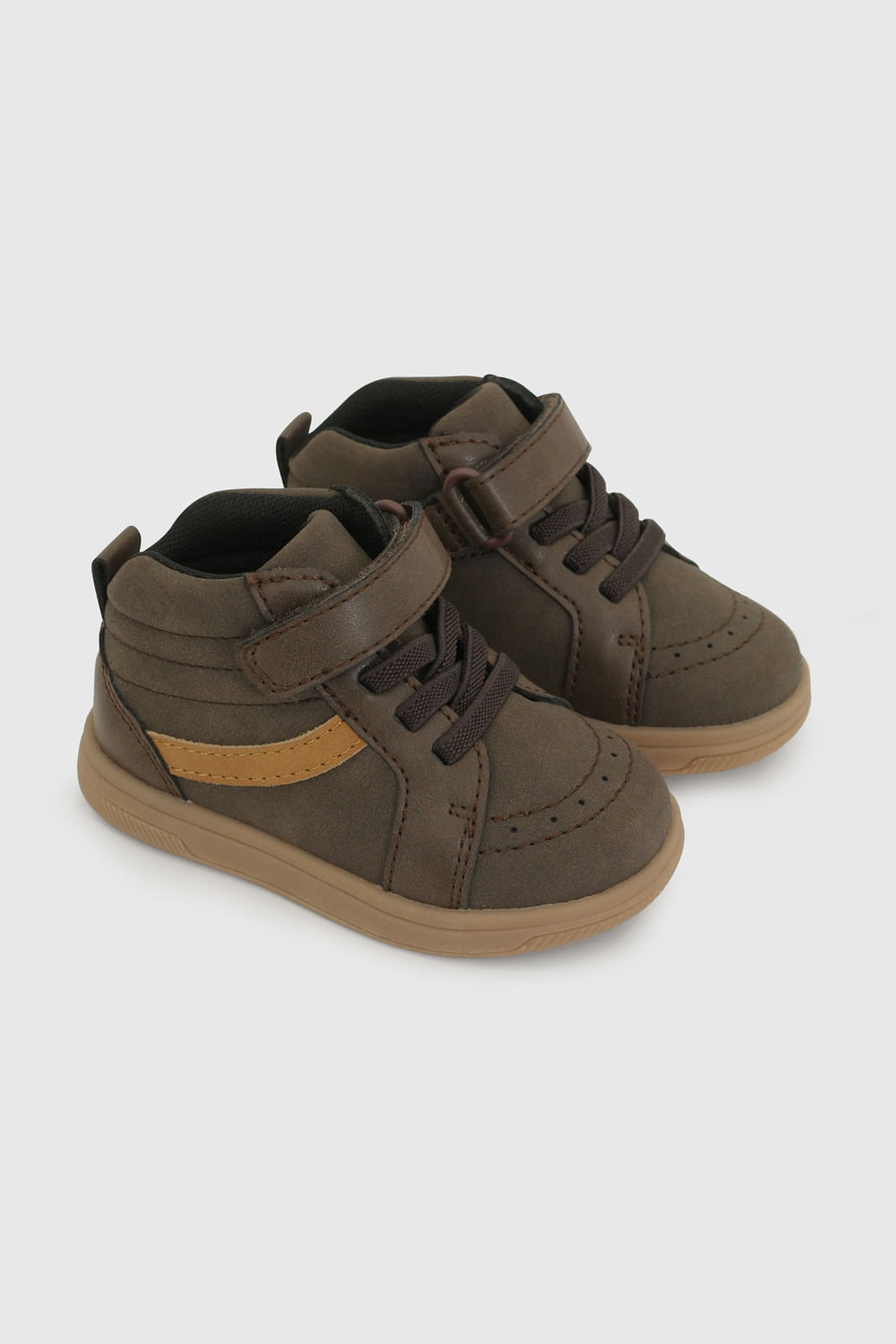 Zapatilla Ergonómico niño café 18-21