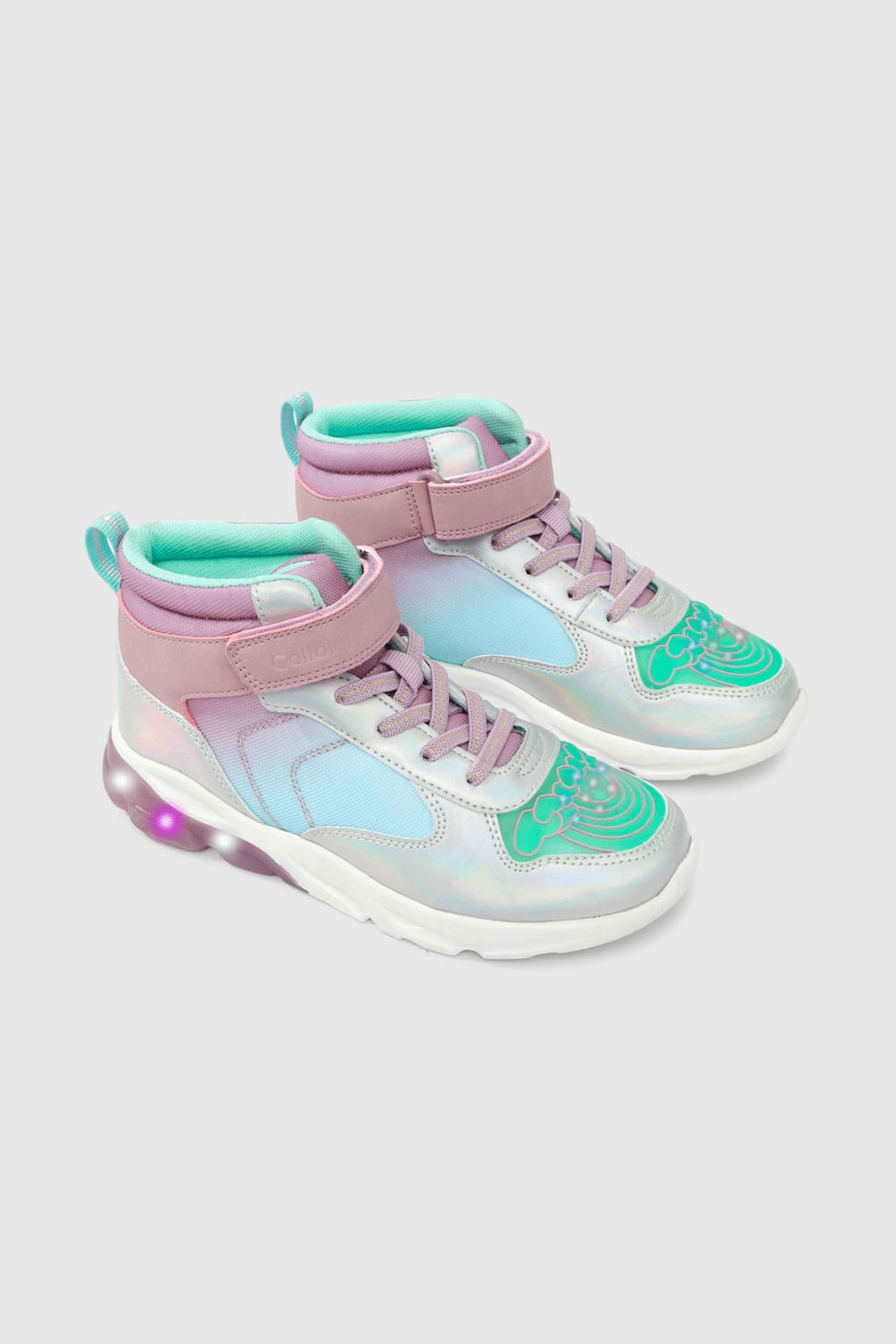 Zapatilla luces Morado de Niña (34 a 38)