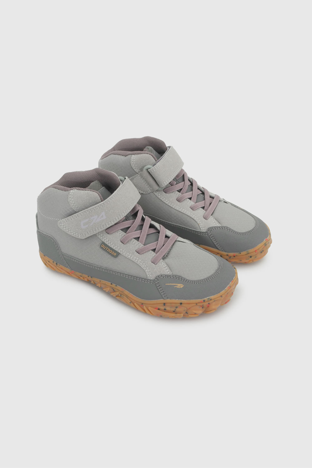 Botín Ergonómico outdoor niña negro 28-38