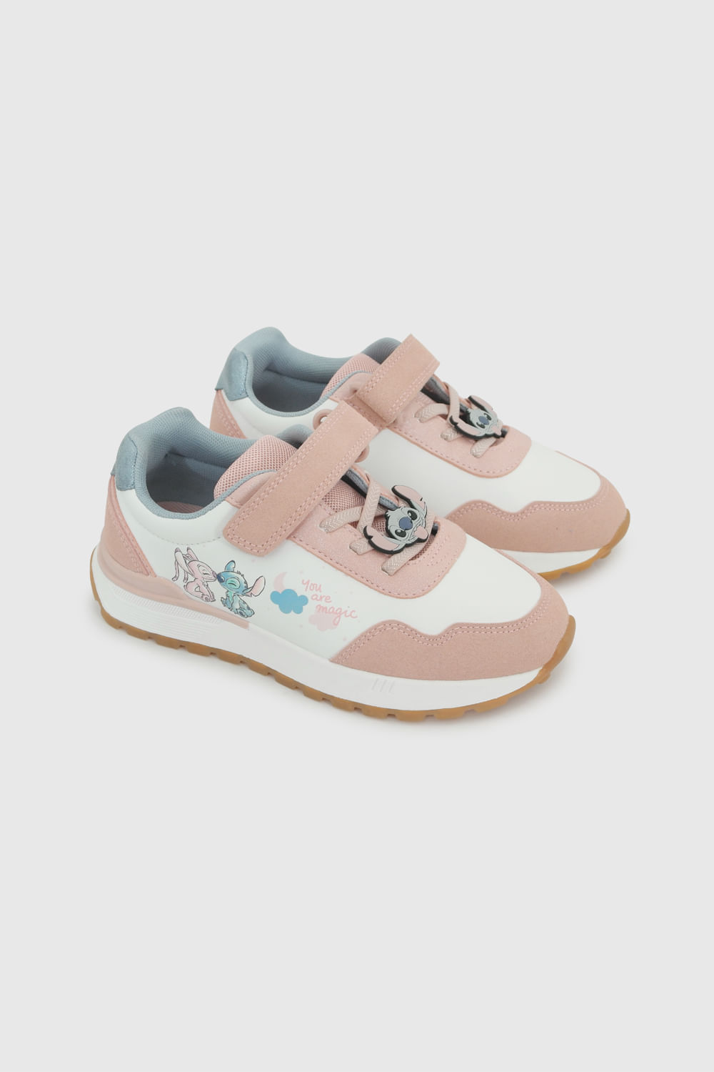 Zapatilla Stitch niña rosada 28-33
