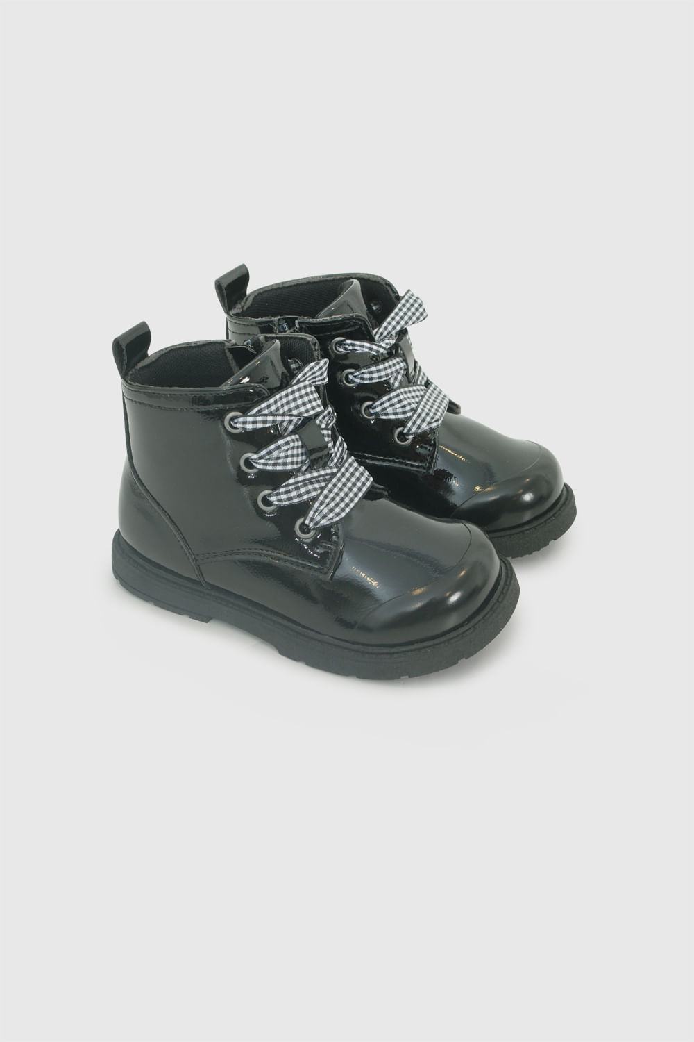 Botín Ergonómico combat niña negro 21-27