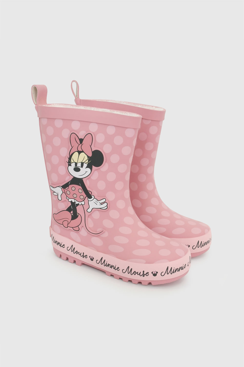 Bota Minnie niña rosada 21-27