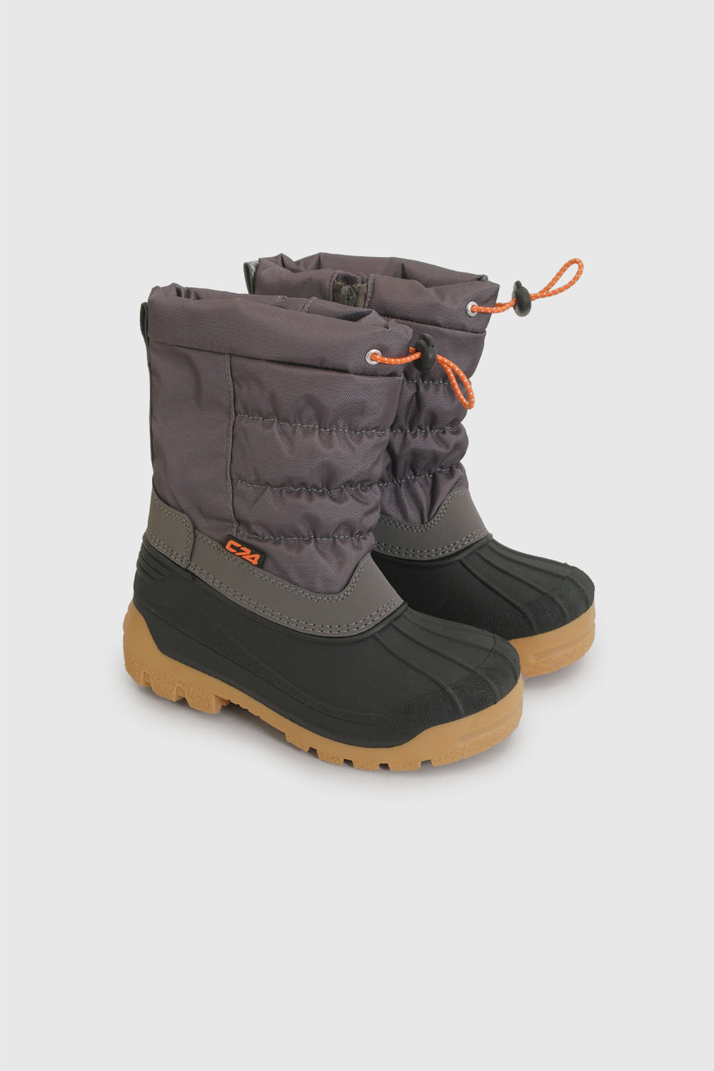 Botín outdoor nieve niño gris 28-38